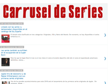 Tablet Screenshot of carruseldeseries.com